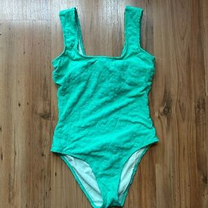 Green One Piece Swimsuit